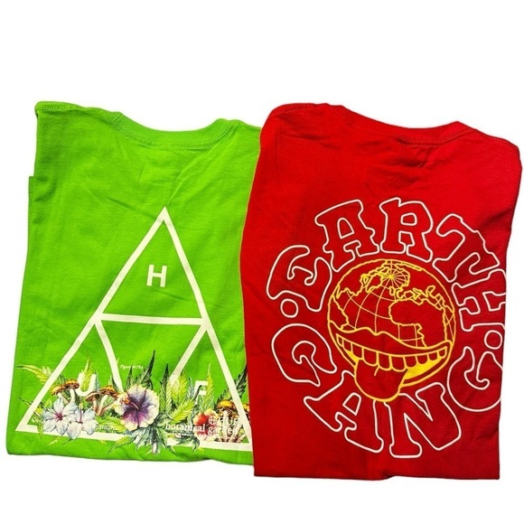 Bundle of 2 Earthgang/ HUB Tshirts M - Picture 1 of 11